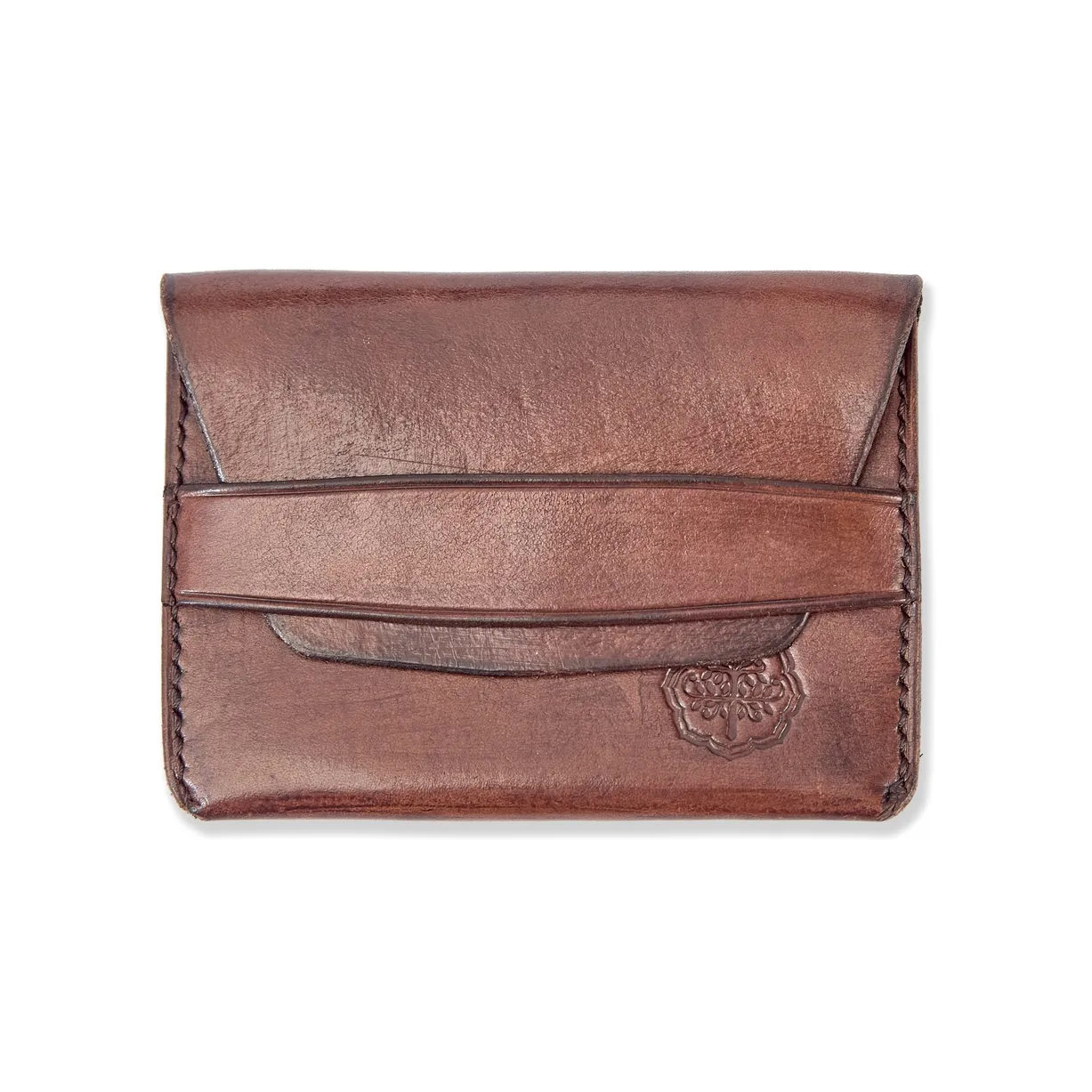 Traditional Chinese Fold-Over Slim Wallet
